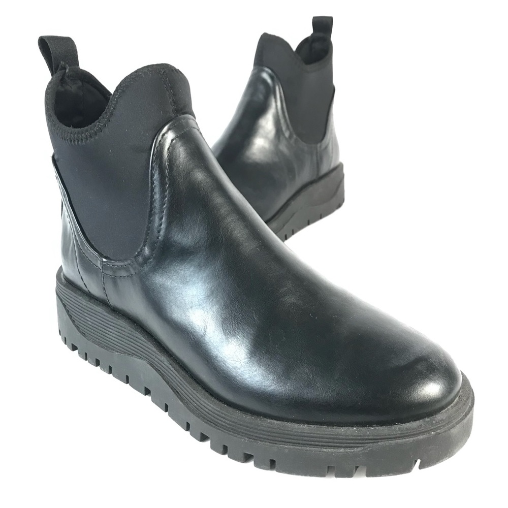 Circus faux leather boots